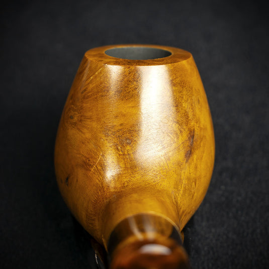 Jean Claude 9mm Filter Tortoise Shell Briar Smoking Pipe - Shape 02