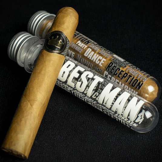 The Best Man Cigar Wedding Gift Tube