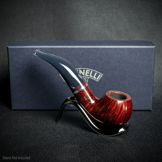 Savinelli Lunaria Smooth Briar Smoking Pipe - Shape 642 6mm