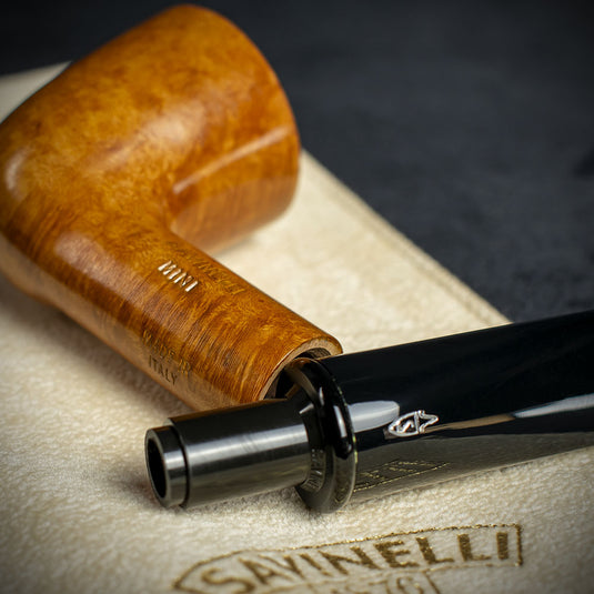Savinelli Mini Liscia Bocch 6mm Briar Pipe - Smooth 409