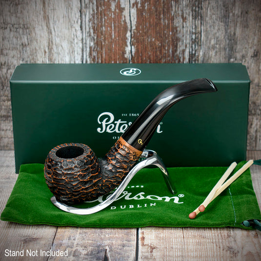 Aran Rusticated Briar Smoking Pipe By Peterson of Dublin - Shape No.03