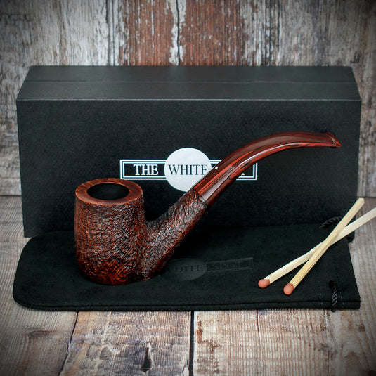 Alfred Dunhill White Spot Briar Smoking Pipe - Cumberland 5133