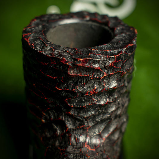 Sherlock Holmes Rathbone Rusticated by Peterson of Dublin Briar Pipe