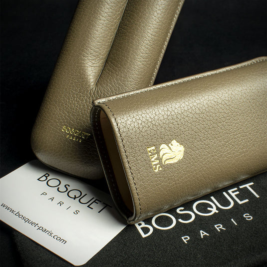 Bosquet EMS Leather Cigar Case (Limited Edition) Avana