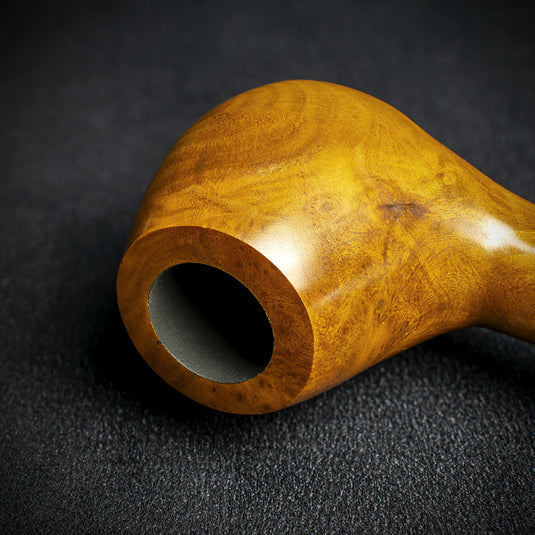 Jean Claude 9mm Filter Tortoise Shell Briar Smoking Pipe - Shape 02