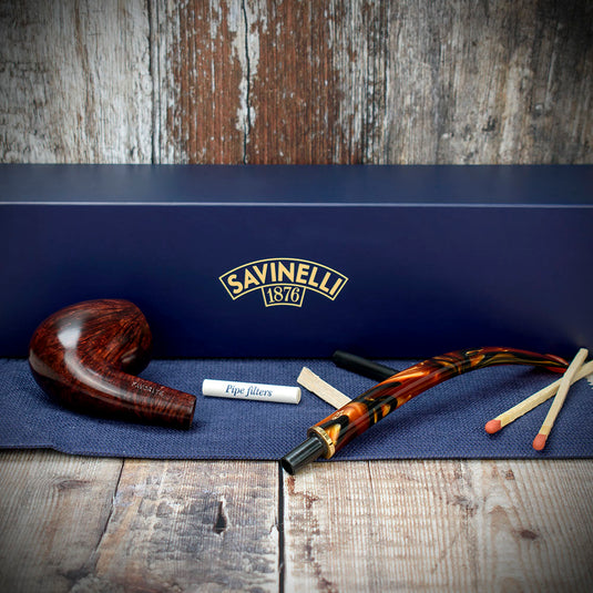 Savinelli Clarks Favorite (Smooth) Briar Smoking Pipe