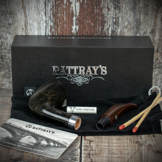 Rattray's Alba Briar Smoking Pipe - Shape No 67