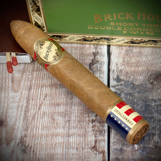 25 Box | Brick House | Short Torpedo Double Connecticut Cigars
