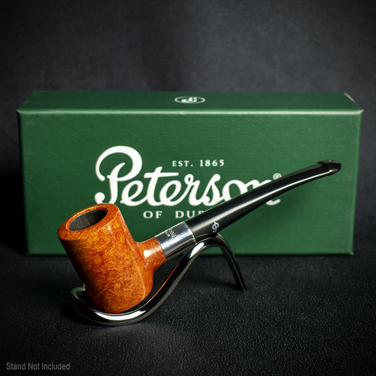 Peterson of Dublin Deluxe Classic Natural Briar Smoking Pipe - Shape 701