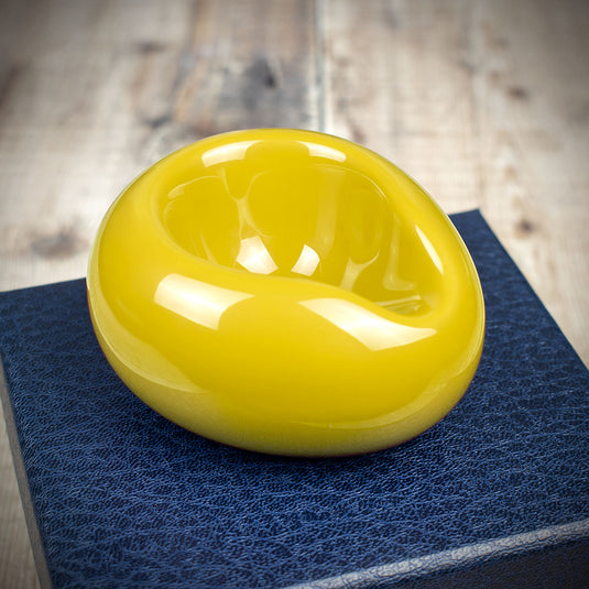 Savinelli Goccia Pipe Stand - Yellow