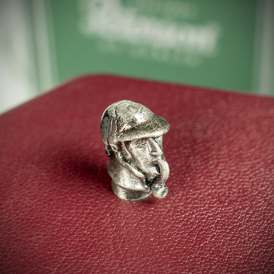 Peterson Sherlock Holmes Oxblood Red Leather Tobacco Jar