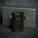 Xikar Xidris Single Flame Cigar Lighter -Black (541BK)
