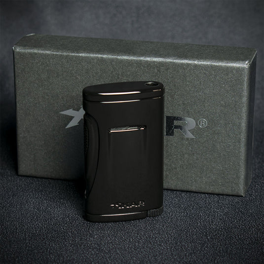 Xikar Xidris Single Flame Cigar Lighter -Black (541BK)