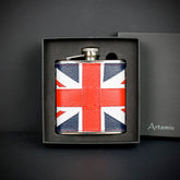 6oz Union Jack Hip Flask - FL52