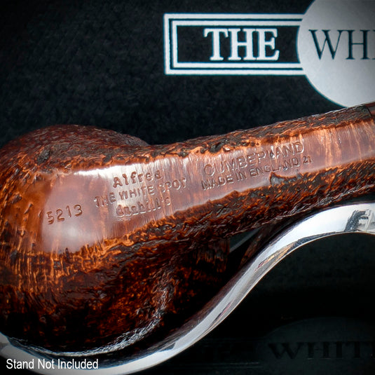 Alfred Dunhill White Spot Briar Smoking Pipe - Cumberland 5213