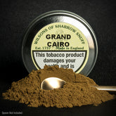 Wilsons of Sharrow Grand Cairo (Menthol) Snuff - 10g Tin (Medium)