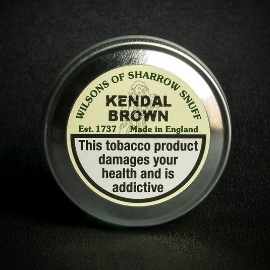 Wilsons of Sharrow Kendal Brown (Citrus) Snuff - 10g Tin (Medium)