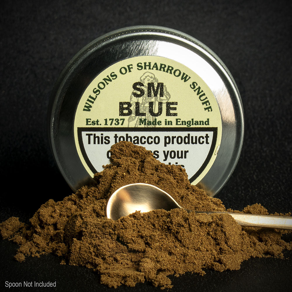 sm tobacco Wilson's of Sharrow SM Blue Snuff 10g Tin (Medium)