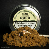 Wilsons of Sharrow SM Gold (Eucalyptus, Camphor & Menthol) Snuff - 10g Tin (Medium)