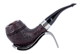 Peterson of Dublin Sherlock Holmes Deerstalker Red Sandblast Briar Pipe