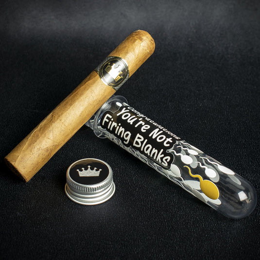 Congradulations Your Not Firing Blanks Cigar Gift Tube