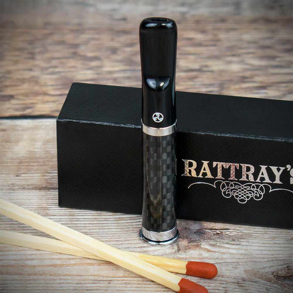 Rattray's Cigarette Holder (Tuby) - Carbon Finish Smoke-King Rattray's Cigarette Holder (Tuby) - Carbon Finish Smoke-King