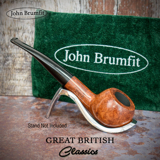 John Brumfit - Great British Classics Briar Smoking Pipe - Prince