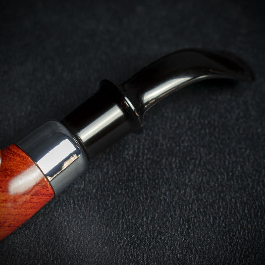Smoke-King 9mm Rosewood Pipe - Bent