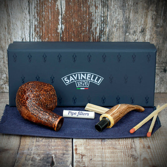 Savinelli | Dolomiti Rustic No.645 | Briar Pipe 9mm