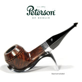 Kildare Silver Mounted Briar Pipe By Peterson Of Dublin- Shape No.150 9mm