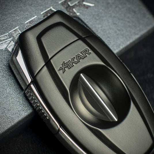 Xikar Flip Dual Cigar Cutter - Black