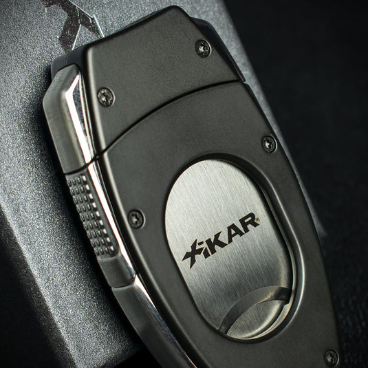 Xikar Flip Dual Cigar Cutter - Black