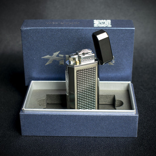 XiKar Ardore Double Soft Flame Cigar Lighter - Gunmetal