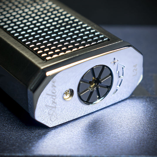 XiKar Ardore Double Soft Flame Cigar Lighter - Gunmetal