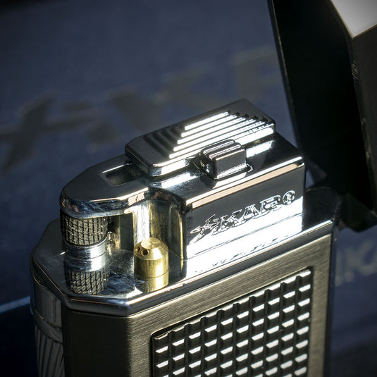 XiKar Ardore Double Soft Flame Cigar Lighter - Gunmetal