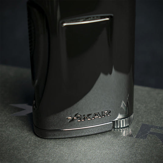 Xikar Xidris Single Flame Cigar Lighter -Black (541BK)