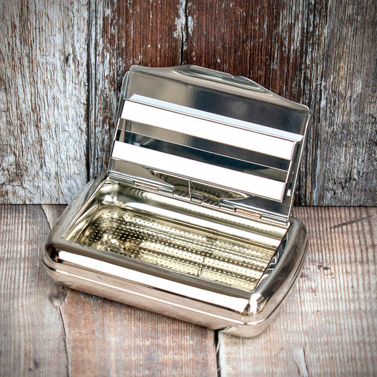 Tobacco Tin Polished Chrome - TTP04