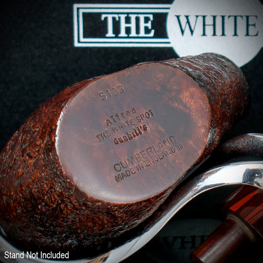 Alfred Dunhill White Spot Briar Smoking Pipe - Cumberland 5133