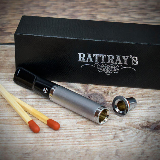 Rattray's Cigarette Holder (Tuby) - Satin Chrome