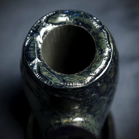 Savinelli Alligator Blue 6mm Briar Smoking Pipe - Shape 614