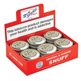 Box of 12 - McChrystal's Snuff Original & Genuine Medicated Large 8.75g Tins