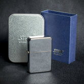 Star Petrol Lighter - High Polish Chrome