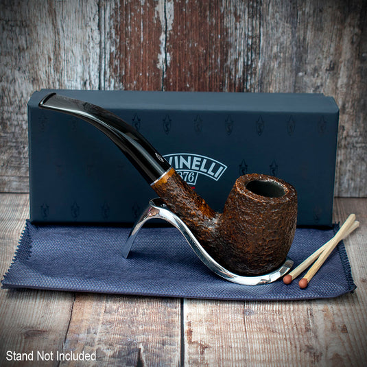Savinelli Tre Rusticated Briar Pipe (606)