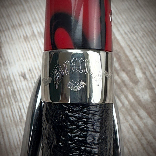 Dracula Sandblasted Briar Pipe By Peterson of Dublin - Shape No. 87