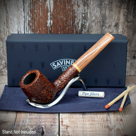 Savinelli | Dolomiti Rustic No.128 | Briar Pipe 9mm