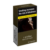 L&B Blue New Crush Fusion - 20 King Size Cigarettes