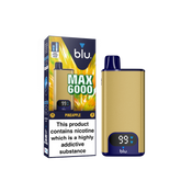 Blu Max 6000 Vape Pod Starter Kit - Pineapple