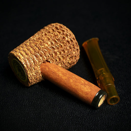 Missouri Meerschaum Let Freedom Ring Corn Cob Pipe - BENT