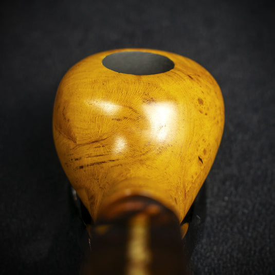 Jean Claude 9mm Filter Tortoise Shell Briar Smoking Pipe - Shape 05