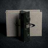 Vector Caliper Single Jet Flame Lighter With Punch Cutter - Black Matte